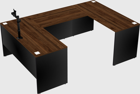 Bureau en u