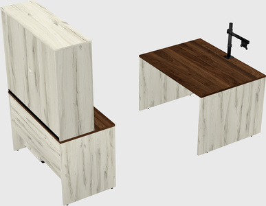 Parallel desk
