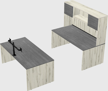 Parallel desk
