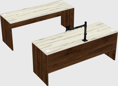 Parallel desk