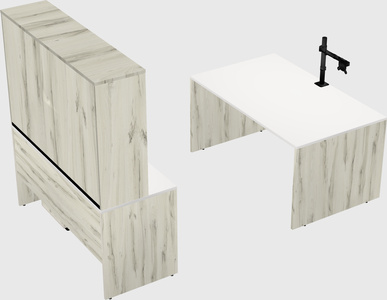 Parallel desk