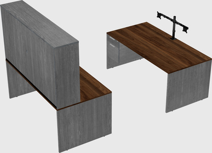Parallel desk