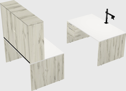 Parallel desk