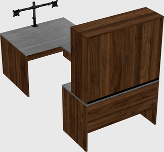 Bureau en u