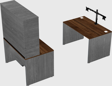 Parallel desk