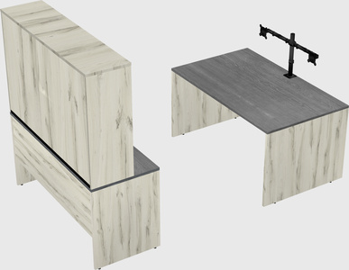 Parallel desk