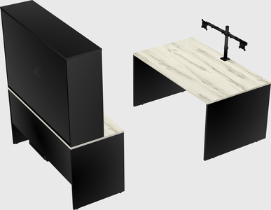 Parallel desk