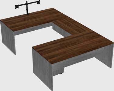 Bureau en u
