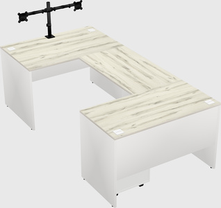 Bureau en u