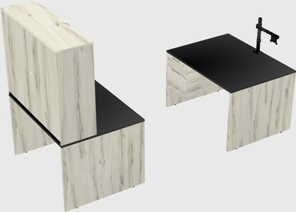 Parallel desk