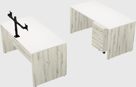 Parallel desk