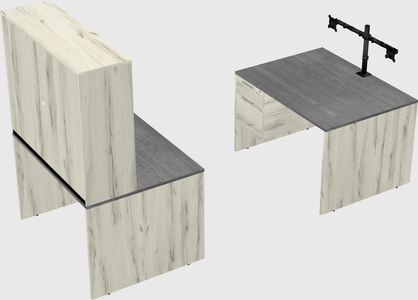 Parallel desk