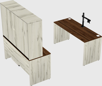 Parallel desk