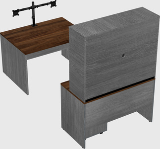 Parallel desk