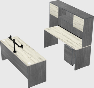 Parallel desk