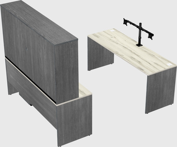 Parallel desk