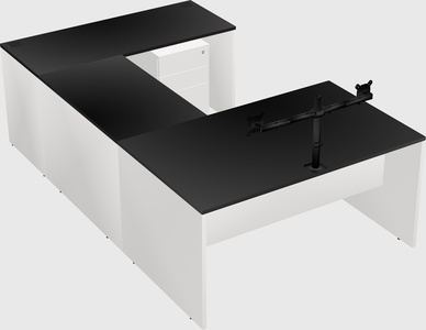 Bureau en u