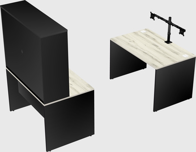 Parallel desk