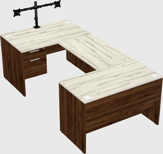 Bureau en u