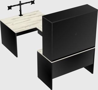Bureau en u