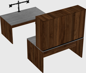 Parallel desk