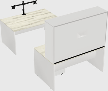 Parallel desk