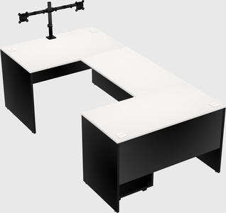 Bureau en u