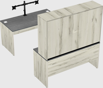 Bureau en u