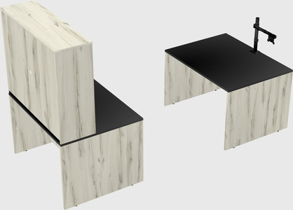 Parallel desk