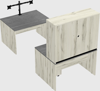 Parallel desk