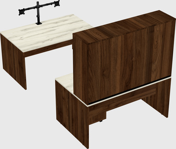Parallel desk