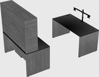 Parallel desk