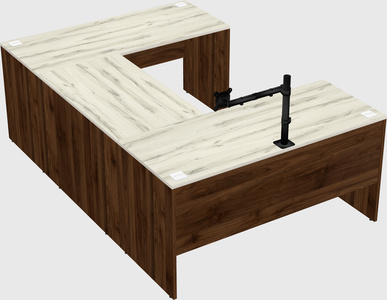 Bureau en u
