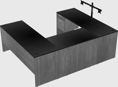 Bureau en u
