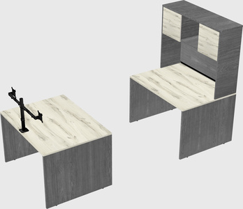 Parallel desk