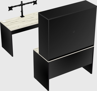 Parallel desk