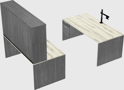 Parallel desk
