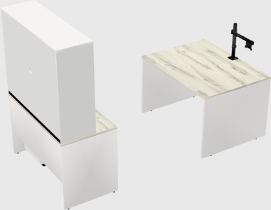 Parallel desk