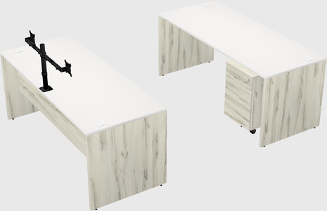 Parallel desk