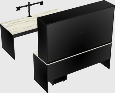 Parallel desk