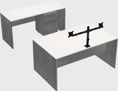 Parallel desk