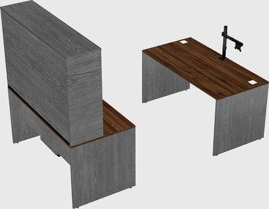 Parallel desk