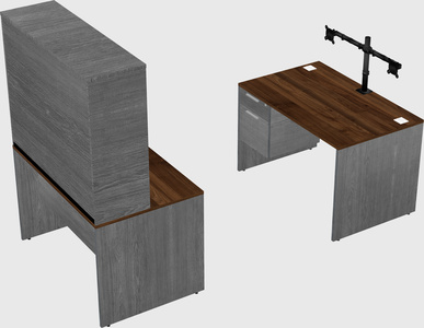 Parallel desk