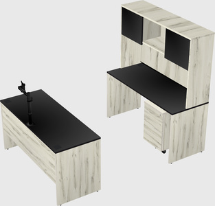 Parallel desk