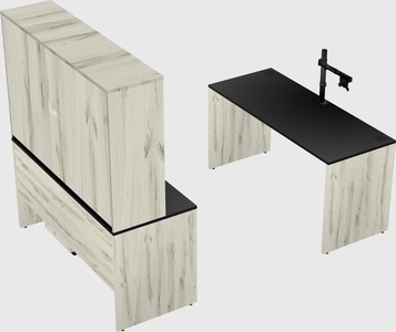 Parallel desk