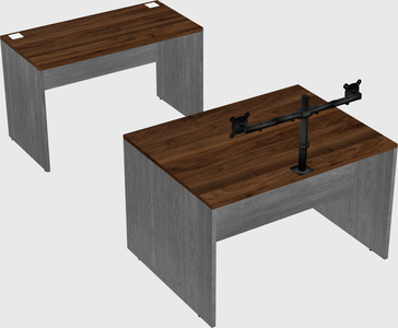 Parallel desk