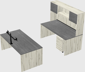 Parallel desk