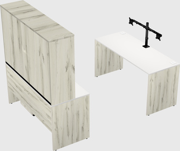 Parallel desk