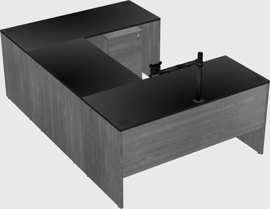 Bureau en u