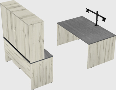 Parallel desk